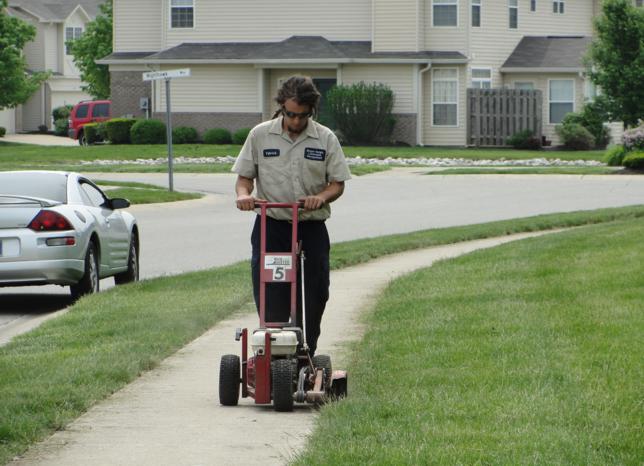 Mechanical Edging | Berger Hargis Landscape Management